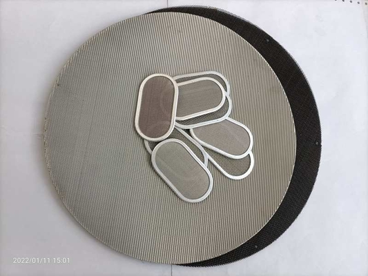 Pantalla formada oval Mesh Give Melts Ideal Filtration del extrusor del rectángulo
