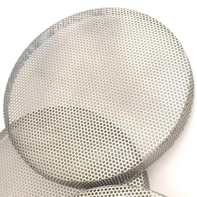El aherrumbrar redondo adaptable de Mesh Speaker Grille Cover Non del metal del rectángulo