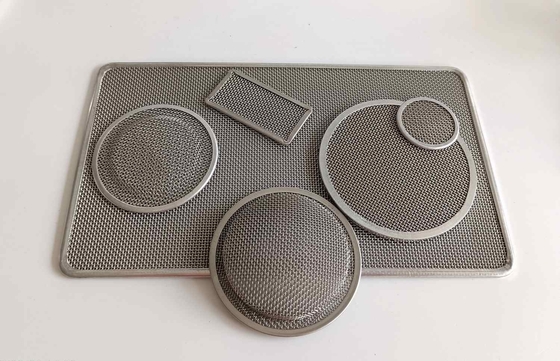 Pantalla de una sola capa Mesh With Frame Non Rusting del extrusor de SS201 SS304