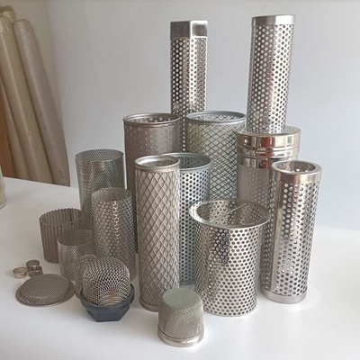pantalla de acero inoxidable Mesh In Various Shape Size del extrusor de 0.1m m a de 6m m