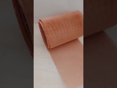 Malla tejida llana 200 0.05m m del 1M Gauze Mesh Copper Insect Screen Mesh de cobre rojo